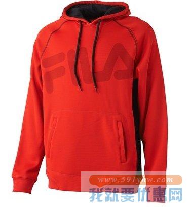 斐乐（FILA）男士连帽套头卫衣 LM153MJ2 Freestyle Pullover 多色可选