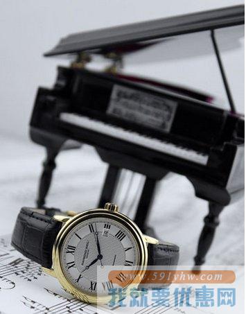 雷蒙威(Raymond Weil） Maestro经典大师系列 2837-PC-00659镀金机械腕男表
