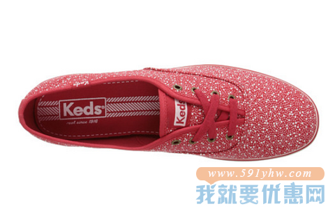 Keds Champion Seltzer Dot 女士休闲帆布鞋