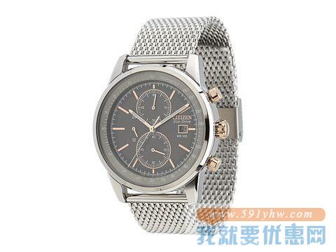 西铁城（CITIZEN）Eco-Drive 系列 CA0336-52H 男款光动能腕表