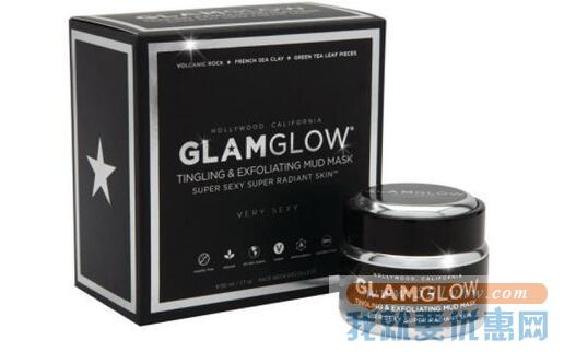 GLAMGLOW 黑罐发光面膜 1.7oz 50ml*3罐