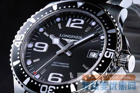 LONGINES 浪琴 Hydro Conquest 康卡斯 L3.642.4.56.6 男士潜水机械腕表