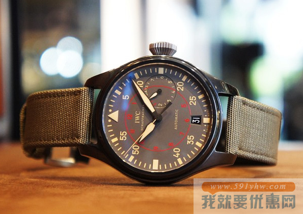万国（IWC）Big Pilots 大飞系列 Top Gun Miramar 密拉玛空军基地纪念版 IW501902 男款机械腕表