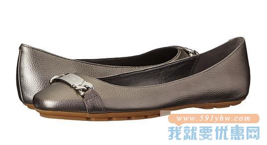 蔻驰（COACH）女士真皮平底鞋 Bianca