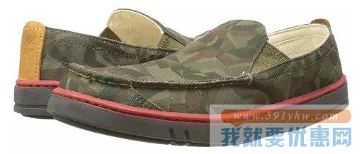 添柏岚（Timberland） 男士帆布鞋Hookset Camp迷彩色