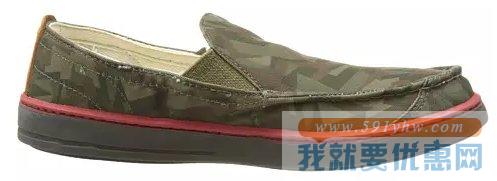 添柏岚（Timberland） 男士帆布鞋Hookset Camp迷彩色