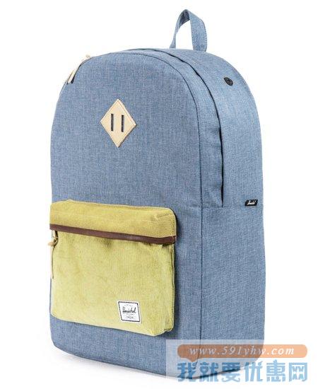 赫歇尔(Herschel Supply Co. ) Ranch Collection男士双肩背包 海军蓝