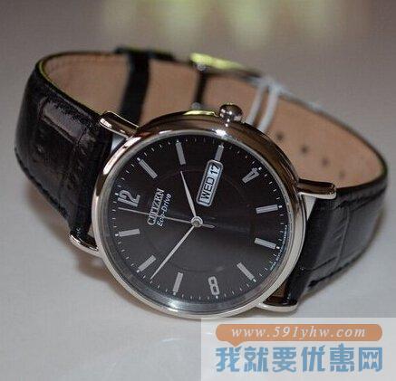西铁城（Citizen）BM8240-03E男款光动能石英腕表