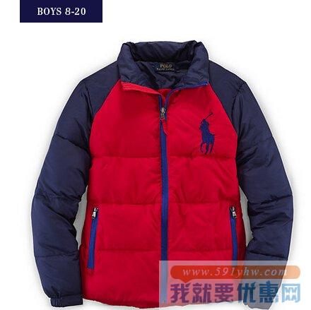 拉夫劳伦（Ralph Lauren）男童款TREK夹克 三色可选