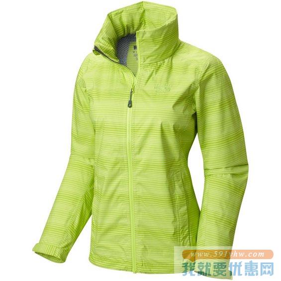 山浩（Mountain Hardwear）Plasmic Ion Striped 女士冲锋衣 两色可选