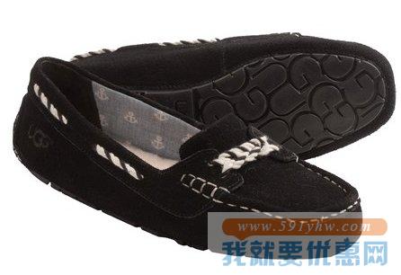 UGG Genoa 女士四色可选 真皮平底鞋