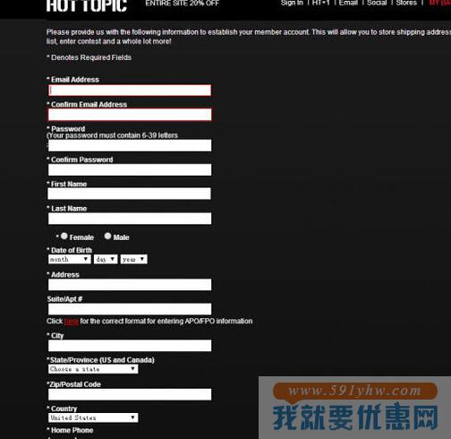Hot Topic海淘攻略