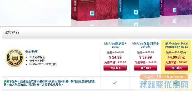 McAfee(迈克菲)海淘攻略