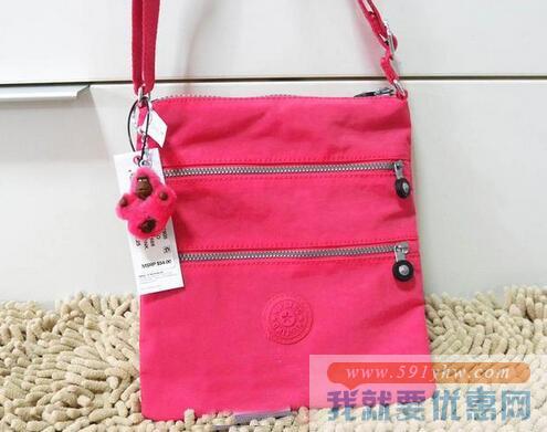 Kipling（凯普林）Keiko女士可爱时尚斜挎包