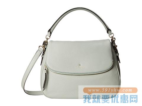 凯特丝蓓（Kate Spade）Cobble Hill Devin 女款淡蓝色真皮单肩包