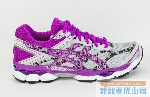 亚瑟士（ASICS）GEL-CUMULUS 16 LITE-SHOW 女士缓震跑鞋 紫色夜光版