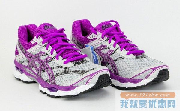 亚瑟士（ASICS）GEL-CUMULUS 16 LITE-SHOW 女士缓震跑鞋 紫色夜光版
