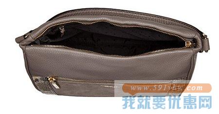 凯特·丝蓓（kate spade）New York Chatham Lane Harris蛇纹拼接手提斜挎包