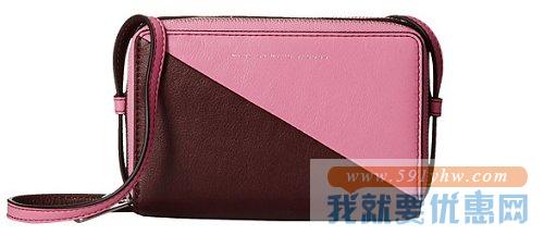 马克·雅可布（Marc by Marc Jacobs）Sophisticato 粉咖配色斜挎包