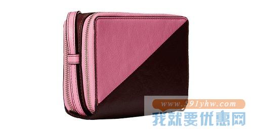 马克·雅可布（Marc by Marc Jacobs）Sophisticato 粉咖配色斜挎包