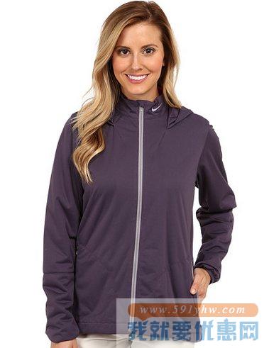 耐克（Nike）Golf Windproof Anorak 2.0女士 深紫色高尔夫夹克