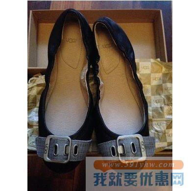 UGG 女士休闲平底芭蕾鞋 Kellis