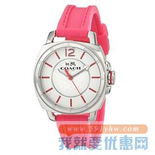 蔻驰(Coach) Boyfriend Small女士小表盘石英腕表34mm
