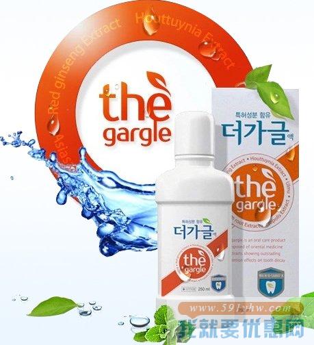 The gargle 祛口气杀菌清新漱口水 250ml*5瓶