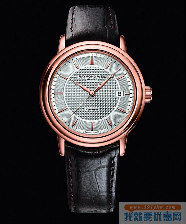 蕾蒙威（RAYMOND WEIL）Maestro 大师系列 2837-PC5-65001 男士机械腕表