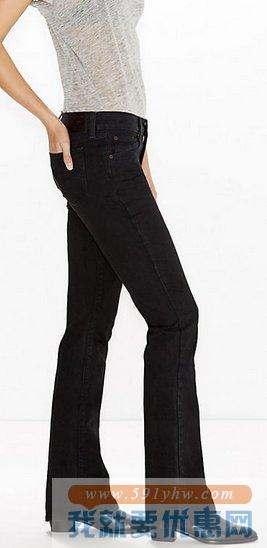 李维斯（Levi's）415 RELAXED BOOT CUT 女士经典款 微喇牛仔裤