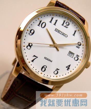精工（SEIKO）Strap系列SUR114 男士石英腕表