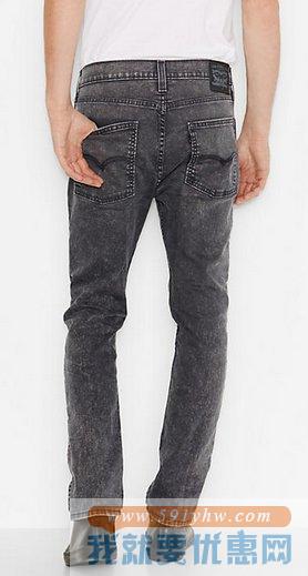 李维斯(Levi's）522 SLIM TAPER 男士修身锥形牛仔裤