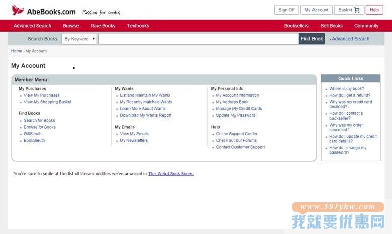 Abebooks海淘攻略