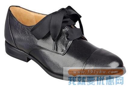 玖熙（Nine West）THALYA女士真皮牛津鞋 两色可选