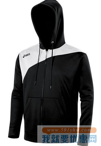 亚瑟士（ASICS）Poly Logo中性款YT1737 连帽抓绒外套多色可选