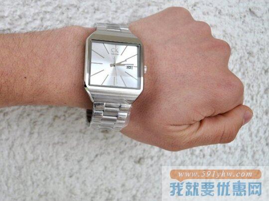 卡文克莱（Calvin Klein）绅士系列全钢时装男表