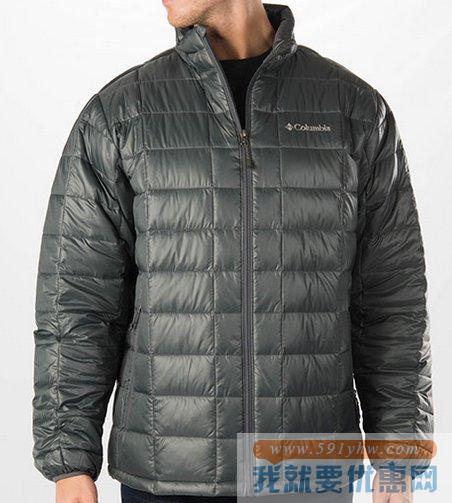哥伦比亚（Columbia）Trask Mountain 两色可选 男士防水羽绒服650蓬