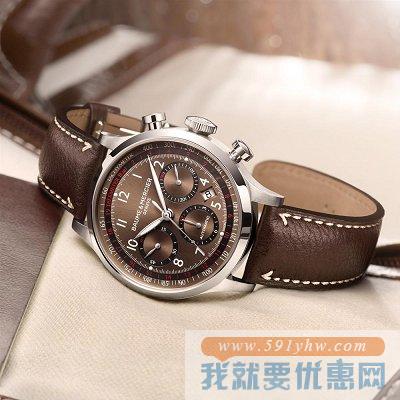 名仕（Baume & Mercier）Capeland卡普兰系列 MOA10083男士自动机械表