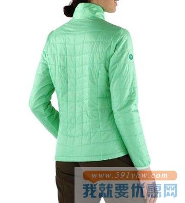 土拨鼠（Marmot）Calen Insulated 女士 青色保暖外套