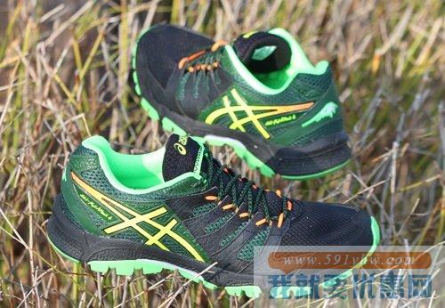 亚瑟士（ASICS）GEL-FujiAttack 4 男士越野跑步鞋