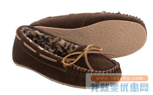 迷你唐卡（Minnetonka）Allie Junior Trapper II 两色可选 女士平底鞋