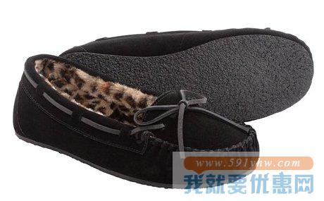 迷你唐卡（Minnetonka）Allie Junior Trapper II 两色可选 女士平底鞋