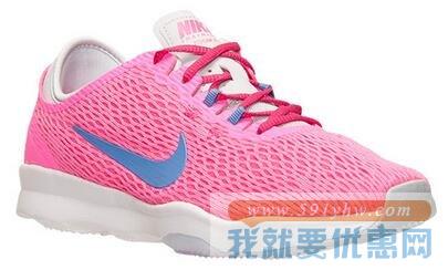Nike 耐克 Zoom Fit 女士时尚健身鞋 粉色