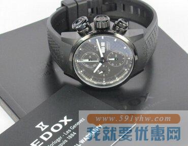 依度（Edox）Chronorally系列 01116-37NPN-GIN男士自动机械腕表