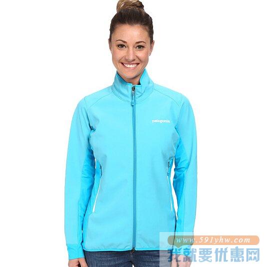 巴塔哥尼亚（Patagonia）Adze Hybrid女士靓丽软壳夹克