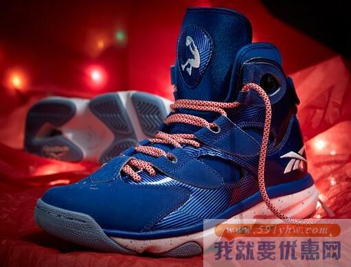 锐步(Reebok) Insta Pump Shaq Attaq 4 Retro男士复刻版篮球鞋
