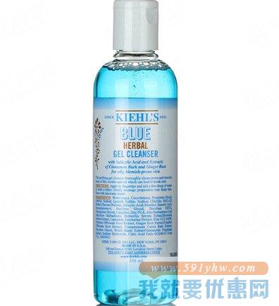 科颜氏 蓝色草本净肤啫喱250ml