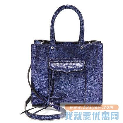 瑞贝卡·明可弗（Rebecca Minkoff）MAB真皮迷你手提袋