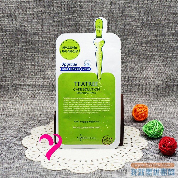 美迪惠尔 （Mediheal）茶树抗炎修复面膜10片装