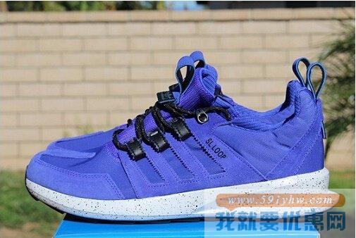 阿迪达斯（adidas）三叶草 SL LOOP TR 蓝色男士复古跑鞋